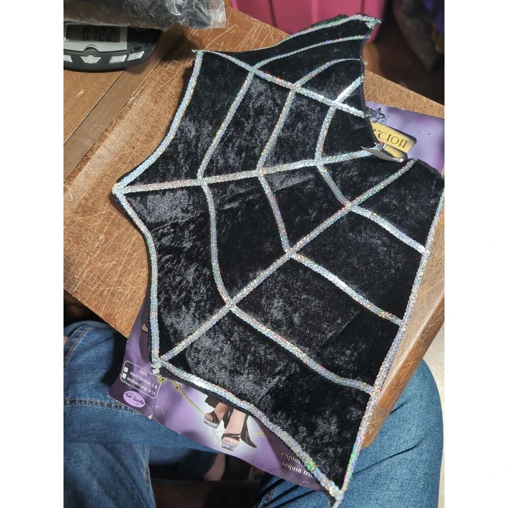 XX 5076 Adult Velvet Collection Sparking Spiderella Costume Sm / Med